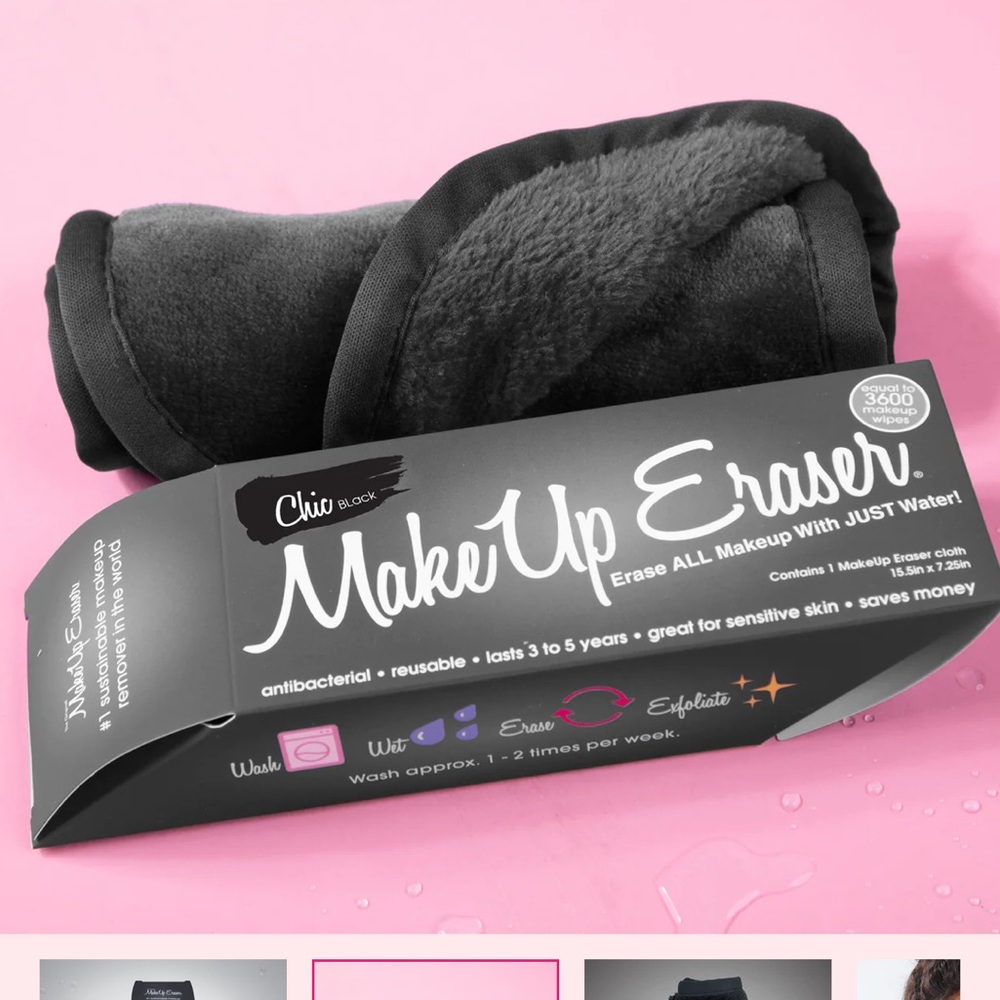 THE ORIGINAL MAKEUP ERASER Chic Black